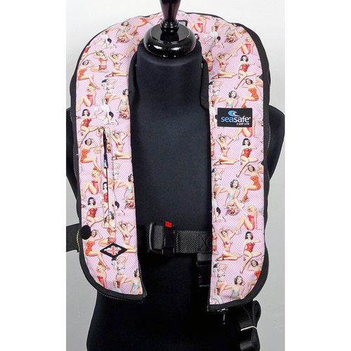 Надувной спасательный жилет - I-Zip – Pin Up Pink - Seasafe Systems Ltd - 170 N / ISO12401 / для детей
