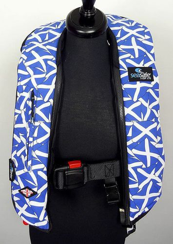 Надувной спасательный жилет - I-Zip – Scottish Flag - Seasafe Systems Ltd - 170 N / ISO12402-3 / ISO12401