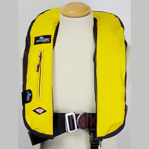 Надувной спасательный жилет - I-Zip Life - Soft Yellow - Seasafe Systems Ltd - 170 N / ISO12402-3 / ISO12401