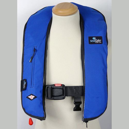 Надувной спасательный жилет - I-Zip - Royal Blue - Seasafe Systems Ltd - 170 N / ISO12402-3 / ISO12401