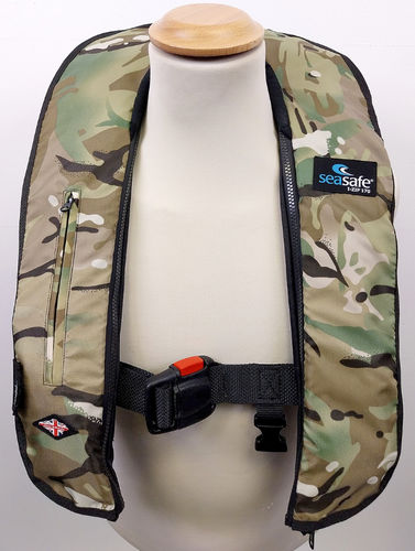 Надувной спасательный жилет - I-Zip – Multi-Terrain - Seasafe Systems Ltd - 170 N / ISO12402-3 / унисекс