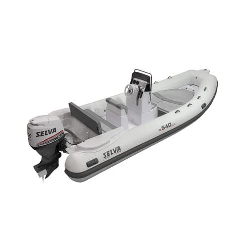 Надувная лодка c подвесным мотором - D.540 - Selva Marine - Ribs - полужесткая / с центральной консолью / открытая