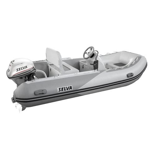 Надувная лодка c подвесным мотором - CRT 365 P - Selva Marine - Ribs - полужесткая / открытая / с боковой консолью