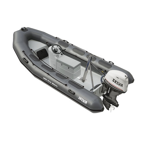 Профессиональный катер рабочее судно - 450 PRO - Selva Marine - Ribs - c подвесным мотором / жесткий корпус