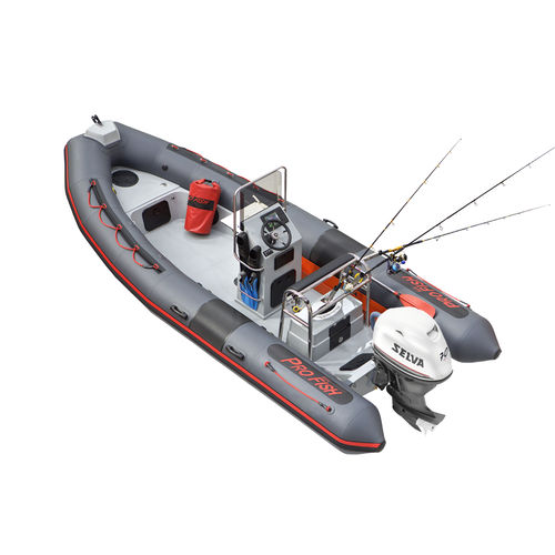 Профессиональный катер катер для дайвинга - 560 PRO - Selva Marine - Ribs - профессиональное рыболовное судно / c подвесным мотором / жесткий корпус