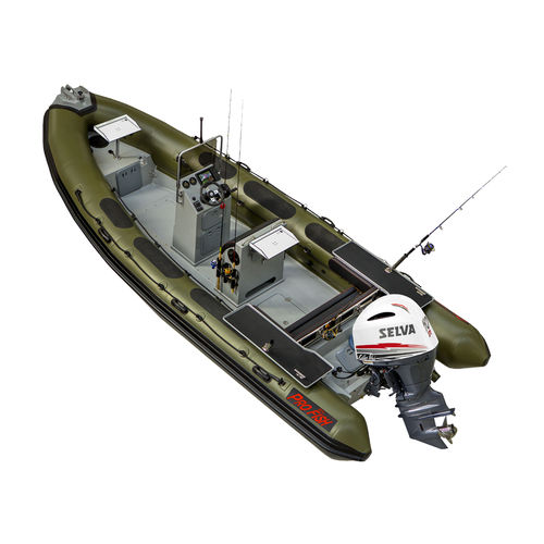 Профессиональный катер катер для дайвинга - 660 PRO - Selva Marine - Ribs - профессиональное рыболовное судно / c подвесным мотором / жесткий корпус