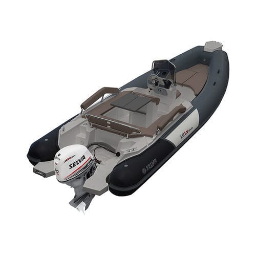 Надувная лодка c подвесным мотором - 19 LV PLUS ULTRA - Selva Marine - Ribs - полужесткая / открытая / с центральной консолью