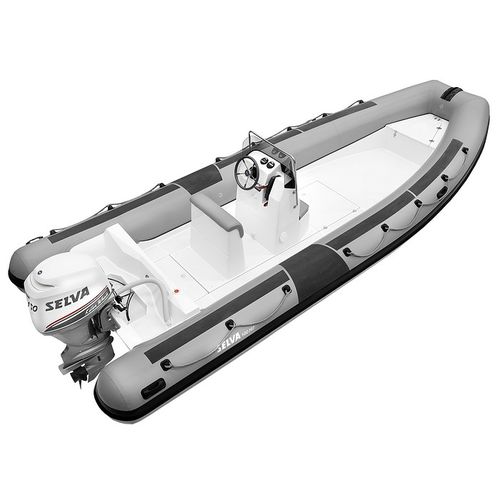 Профессиональный катер коммерческое судно - 700 PRO - Selva Marine - Ribs - c подвесным мотором / надувная лодка с полужестким корпусом