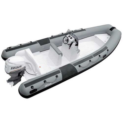 Профессиональный катер коммерческое судно - 600 PRO  - Selva Marine - Ribs - c подвесным мотором / надувная лодка с полужестким корпусом