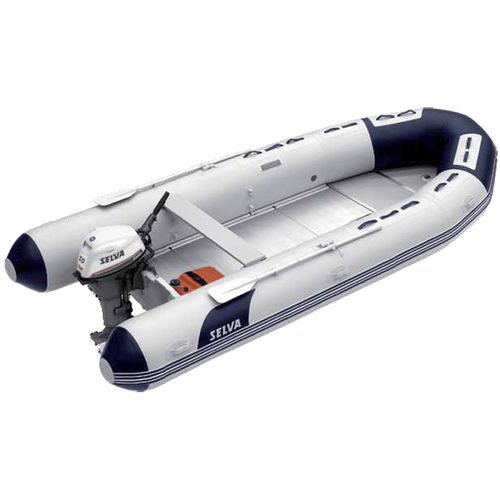 Надувная лодка c подвесным мотором - PA 460 ALU - Selva Marine - Ribs - складная / открытая / макс. 8 человек