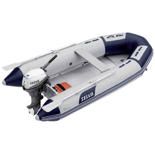 Надувная лодка c подвесным мотором - PA 390 ALU - Selva Marine - Ribs - складная / открытая / из алюминия