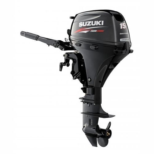 Подвесной двигатель - DF15A series - Suzuki Marine Europe - на бензине / прогулочный / электрическое включение