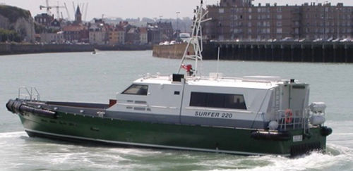 Профессиональный катер судно для транспортировки персонала - SURFER 220 - Chantiers Allais - водомет для установки на борту / из алюминия