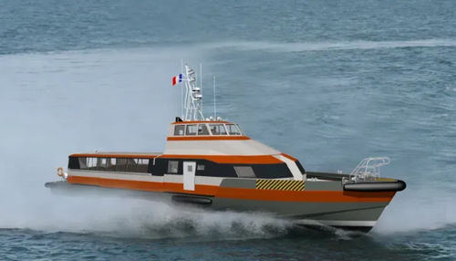 Специальное судно для перевозки персонала - SURFER 260 - Chantiers Allais - из алюминия