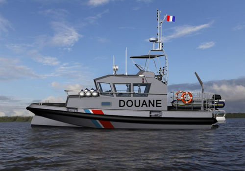 Профессиональный катер катер береговой охраны - GUARD 120 - Chantiers Allais - водомет для установки на борту / из алюминия