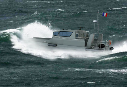 Профессиональный катер катер береговой охраны - GUARD 190 - Chantiers Allais - водомет для установки на борту / из алюминия