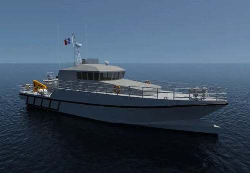 Специальное судно для ведения наблюдения - GUARD 270 - Chantiers Allais - из алюминия