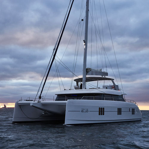 Парусная яхта катамаран - Sunreef 60 - Sunreef Yachts - 5 кают / с открытым кокпитом / с флайбриджем