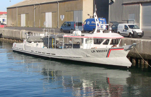 Профессиональный катер рабочее судно - TEAHUPOO - Chantier Naval Delavergne - профессиональное рыболовное судно / с внутренним мотором / из алюминия