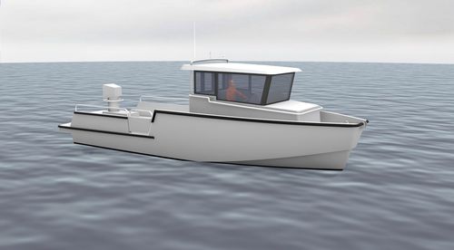Профессиональный катер катер береговой охраны - EXOCET 10 - Chantier Naval Delavergne - спасательное судно / катер для дайвинга / портовый служебный катер