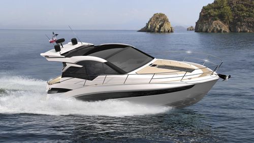 Быстроходный катер с внутренним мотором - 425 HTS - Galeon - двухмоторный / хардтоп / с закрытым кокпитом