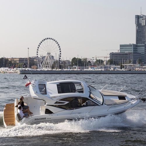 Быстроходный катер с внутренним мотором - 310 HTC - Galeon - с дизельным двигателем / двухмоторный / хардтоп