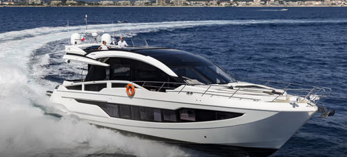 Круизная моторная яхта - 650 SKY - Galeon - с флайбриджем / 3 каюты / 4 каюты