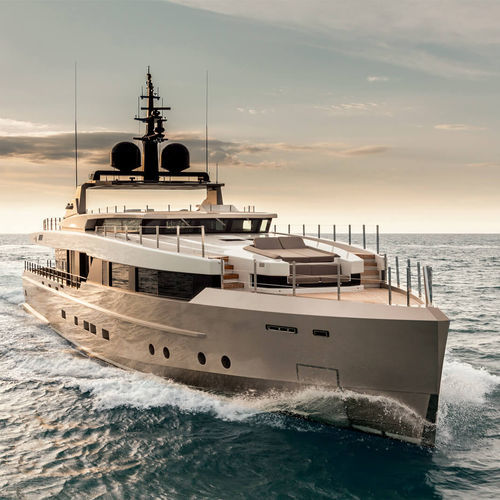 Круизная супер-яхта - M/Y NONO - Admiral yachts - траулер / с флайбриджем / 5 кают