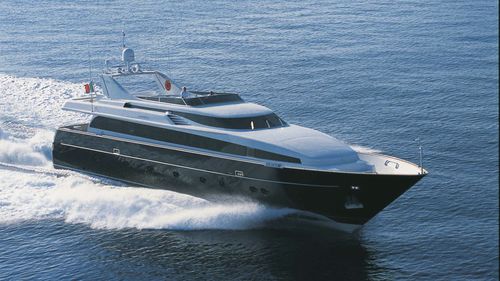 Круизная супер-яхта - M/Y ALHENA - Admiral yachts - с флайбриджем / корпус водоизмещающего типа / из алюминия