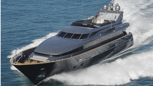 Круизная супер-яхта - M/Y FRAMURA - Admiral yachts - с флайбриджем / корпус водоизмещающего типа / алюминиевый сплав