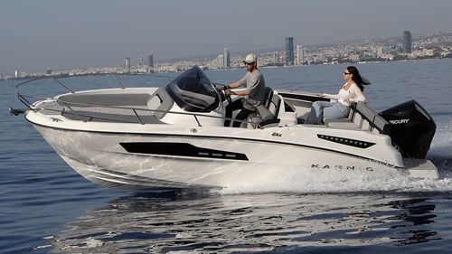 Открытый катер c подвесным мотором - SL642 - Karnic - с центральной консолью / макс. 7 человек / с кабиной