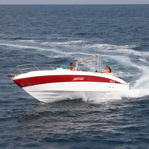 Прогулочный катер c подвесным мотором - Eden 26  - Cantiere Nautico Marinello - макс. 10 человек / с кабиной / солнечная ванна