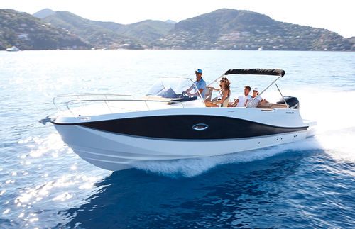 Прогулочный катер с каютой c подвесным мотором - Activ 755 Cruiser - Quicksilver Boats - открытый / круизный / макс. 8 человек