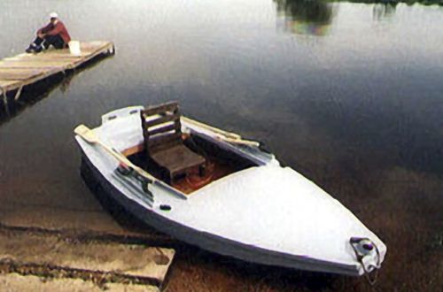Лодка с веслами для рыбной ловли - Broadbill 11 - Devlin