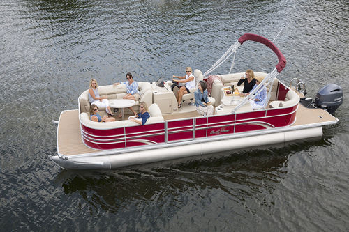 Понтоновый катер c подвесным мотором - 8525 Entertainer - Sunchaser Corp - макс. 14 человек