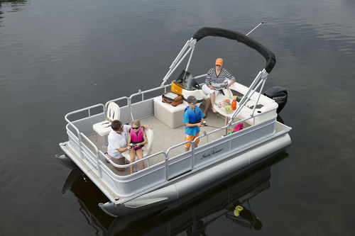 Понтоновый катер c подвесным мотором - Oasis 816 Fish - Sunchaser Corp - для спортивной рыбалки / макс. 6 человек