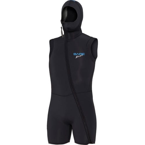 Гидрокостюм из неопрена для дайвинга - STEP-IN - Bare Divewear - цельный / шорти / без рукавов