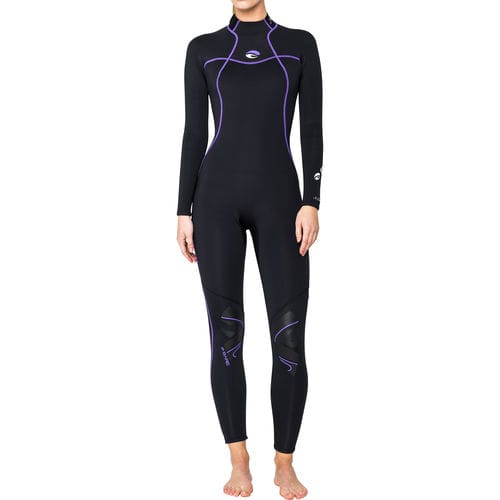 Гидрокостюм из неопрена для водных видов спорта - NIXIE - Bare Divewear - с длинными рукавами / цельный / 2 мм