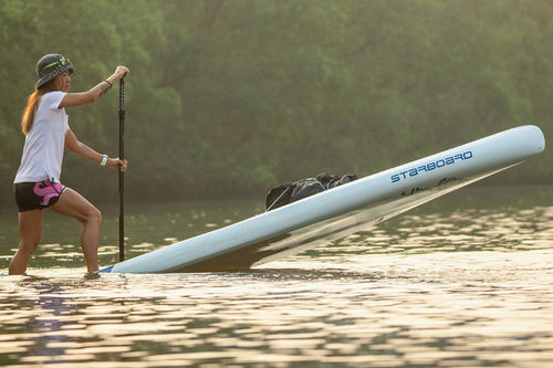 Прогулочная SUP-доска - 21ccv - Starboard - для взрослых / белая / 1 человек
