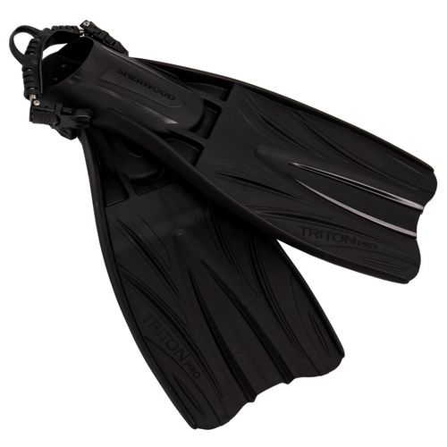 Ласты для дайвинга - TRITON PRO - Sherwood Scuba - пластиковый / регулируемый / черный