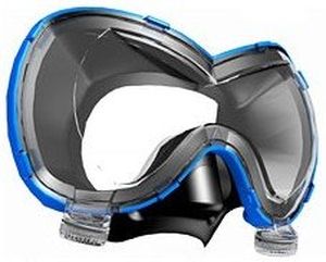 Маска для дайвинга с одним стеклом - ZERO-D - Hydro Optix - с оптической коррекцией