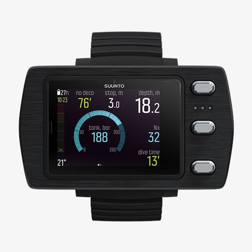 Компьютер для дайвинга часы-браслет - EON STEEL BLACK - Suunto - мультигазовый
