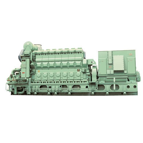 Дизельный электрогенератор - L+V32/40 - MAN Energy Solutions - Marine - для судна / полубыстрый