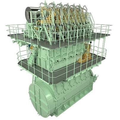 Двигатель in-bord - ME-LGIM - MAN Energy Solutions - Marine - силовая установка / двухтопливный / для судна