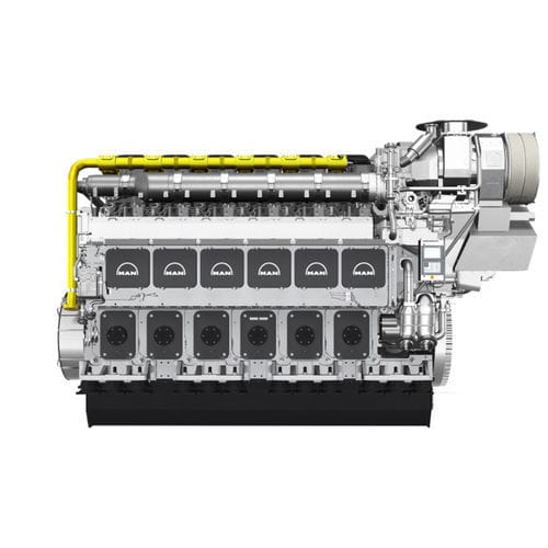 Двигатель in-bord - L+V49/60DF - MAN Energy Solutions - Marine - силовая установка / дизельный / газ