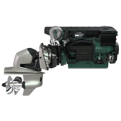 Двигатель внутренняя поворотно-откидная колонка - D6 DPH series - Volvo Penta - дизельный / прогулочный / турбо