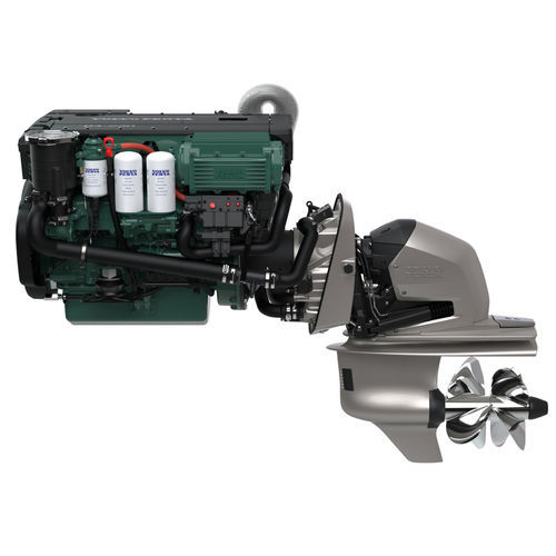 Двигатель внутренняя поворотно-откидная колонка - D4 DPH series - Volvo Penta - дизельный / прогулочный / турбо