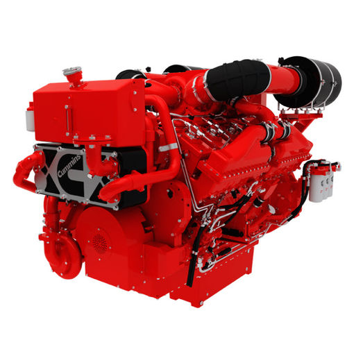 Двигатель in-bord - QSK38 - Cummins Marine - силовая установка / дополнительный / дизельный