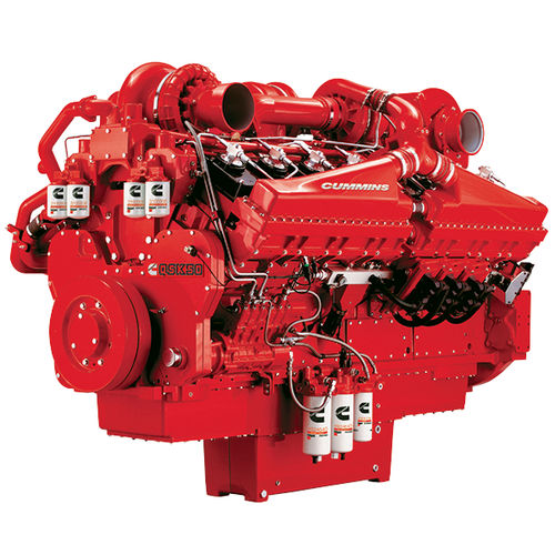 Двигатель in-bord - QSK50 - Cummins Marine - силовая установка / дополнительный / дизельный