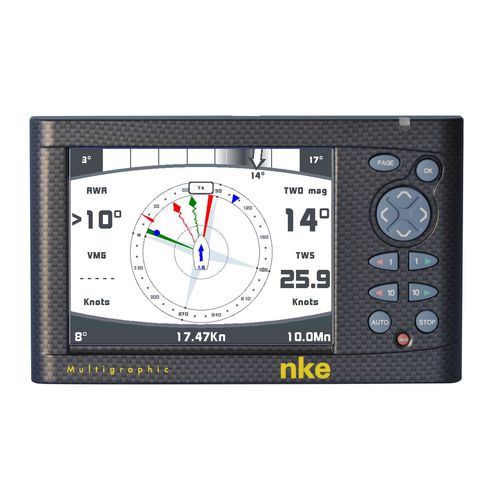 Индикатор для катера - MULTIGRAPHIC - nke Marine Electronics - для парусника / многофункциональный / цифровой